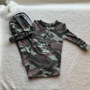 Lou Lou & Company knitted gown